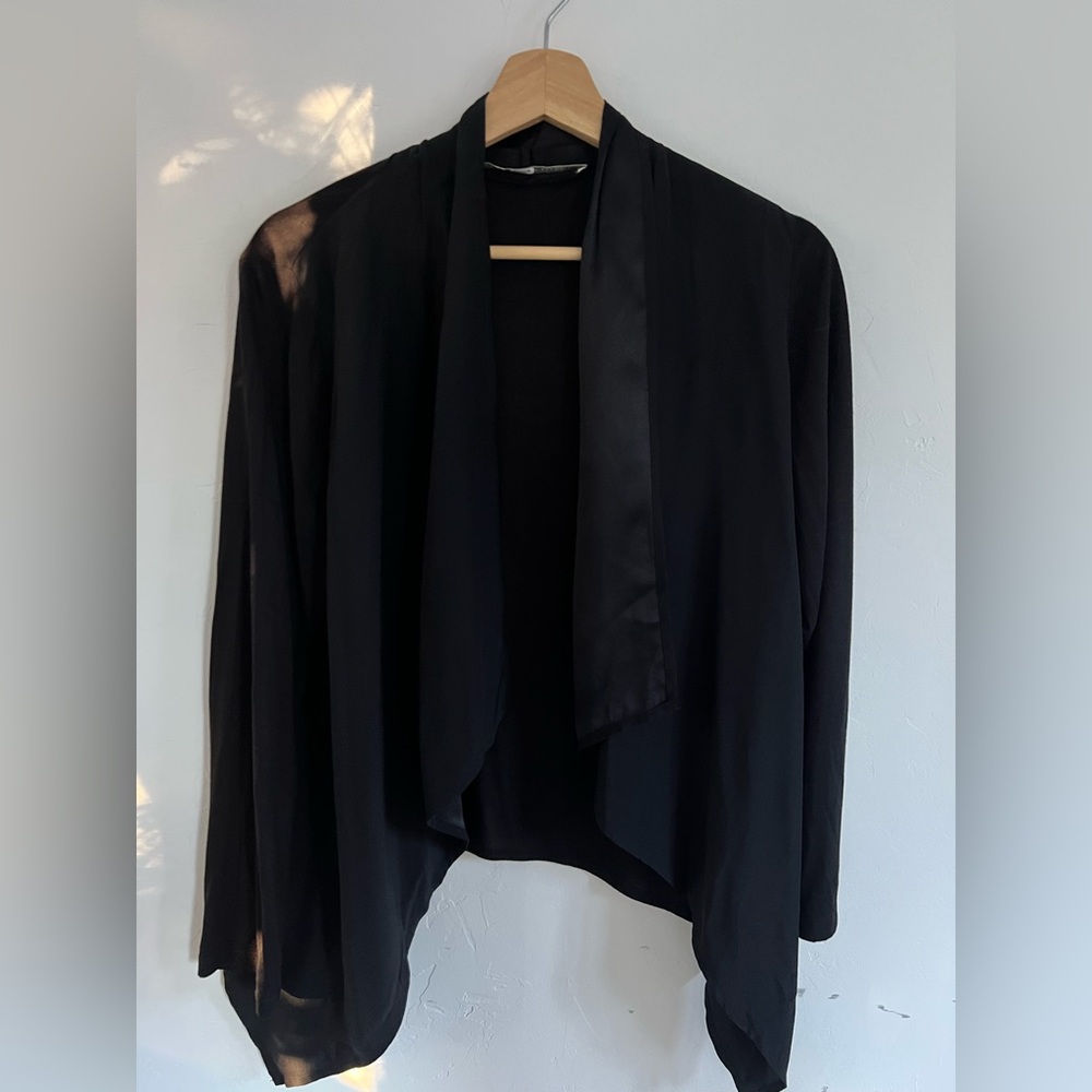 Twelfth Street by Cynthia Vincent Silk Cardigan Wrap